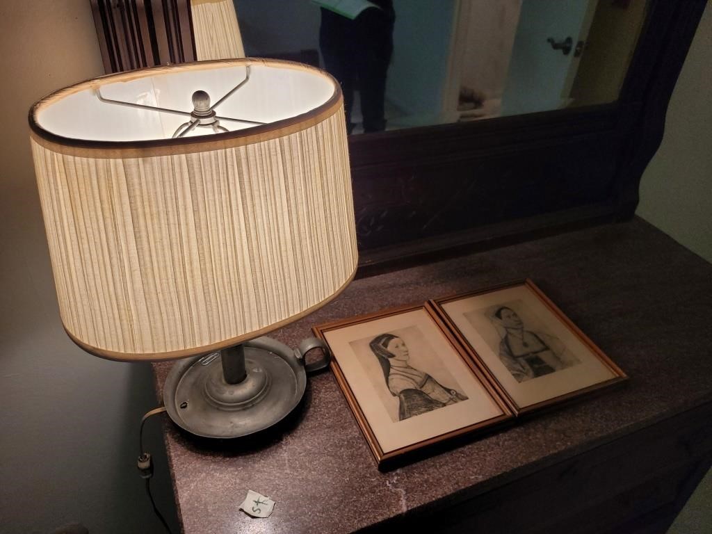 Lamp and Artwork