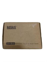 Keika Natural Face & Body Bars - 3 x 5oz Charcoal