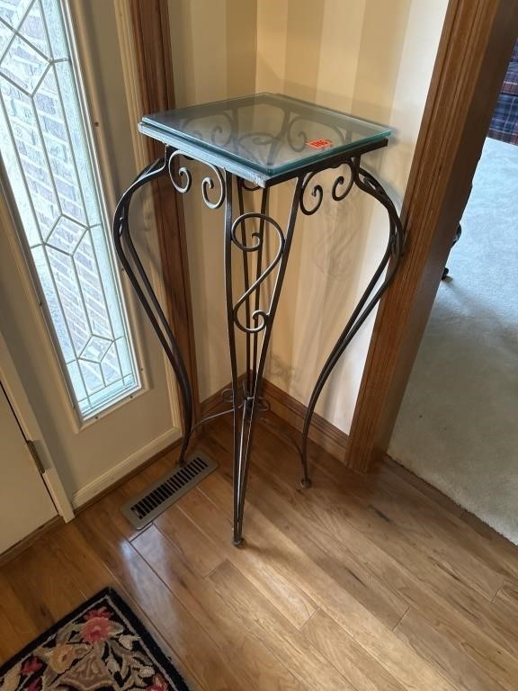 Hallway plant stand