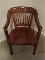 Wooden Library Chair