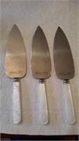 Sheffield England Stainless Steel Servers