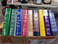 Box of Readers Digest books
