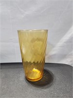 Amber Swirl Glass