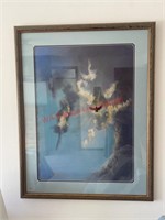 Large Framed, Signed Heaven Photo Art (Master