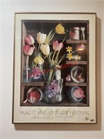 Framed 2000 Skagit Valley Tulip Festival Poster