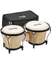 (N) RockJam 100300 7" & 8" Bongo Drum Set with P