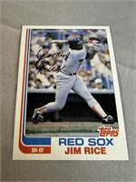 Topps Red Sox Jim Rice Card