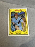 Kelloggs 3d Super Star Steve Carlton