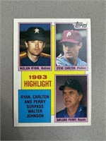 Topps 1983 Highlight Card