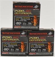 30 Rounds Of Winchester PDX1 .410 Ga Shotshells