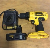 DeWalt 18 volt drill with charger.