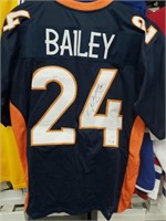 CHAMP BAILEY BRONCOS AUTOGRAPH JERSEY W/COA