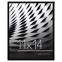 Americanflat 11x14 Picture Frame in Black - Thin