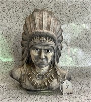 Ceramic Indian head