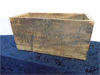 Vintage Corned Beef Wooden Crate