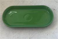 Fiestaware Green Bread Tray 12 Inch