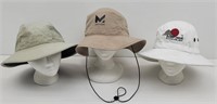 (3) Sun / Fishing Hats (fits all)