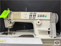 SEW MACH MAQ COSER, Head, motor and table BROTHER