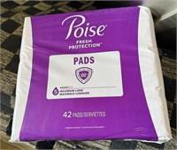 2PK Poise Incontinence Pads Maximum Absorbency