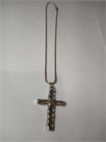 Sterling Silver Cross Necklace