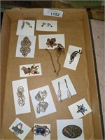 Costume Jewelry Broaches