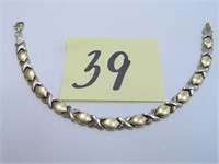 10kt Yellow Gold, 4.1gr 7" Link Bracelet