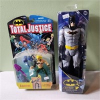 Total Justice Aquaman and DC Batman Action