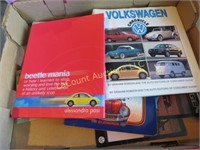 VW books original brochures comic book service