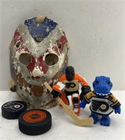 Old Gracie Mask and Philadelphia Flyers