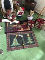 Christmas Rugs ~ Bears & Misc Decor