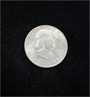 1948 Benjamin Franklin Half Dollar