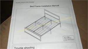 Bed Frame w/ Headboard & Footboard