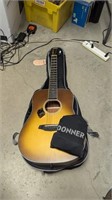 Donner Acoustic Guitar. Model: DAT-115S.
