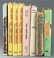 8 hardbooks by Edgar Rice Burroughs.