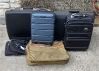 Luggage includes Samsonite, American Tourister &