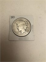 1921 Peace Dollar