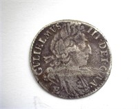 1697 Sixpence William III England