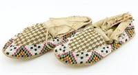 1969 Beaded Moccasins made by Lorene Hairy Chin