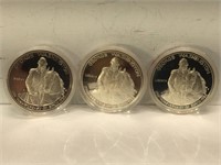 Lot of 3 - 1983 George Washington Silver Half