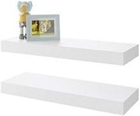 BAMEOS Floating Shelves  40 x 8 in  White