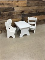 3 Pc. Child's Size Table & Chair Set