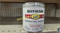 Rust-Oleum Protective Enamel Gloss Sand lot of 1