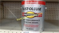 Rust-Oleum Professional Safety Red Gallon