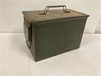 Steel ammunition box