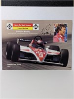 Mario Andretti Autograph