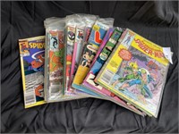 21 Spiderman comic books