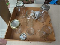 Canning jars misc sizes