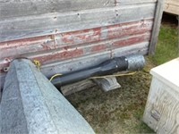 Galvanized Auger Hopper and plastic down spout