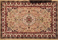 Red & Brown Entry Rug