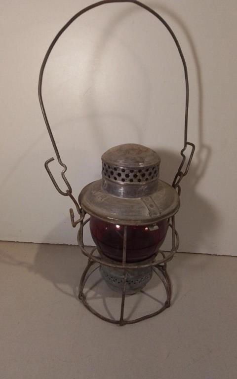 Antique CNR Railroad Lantern